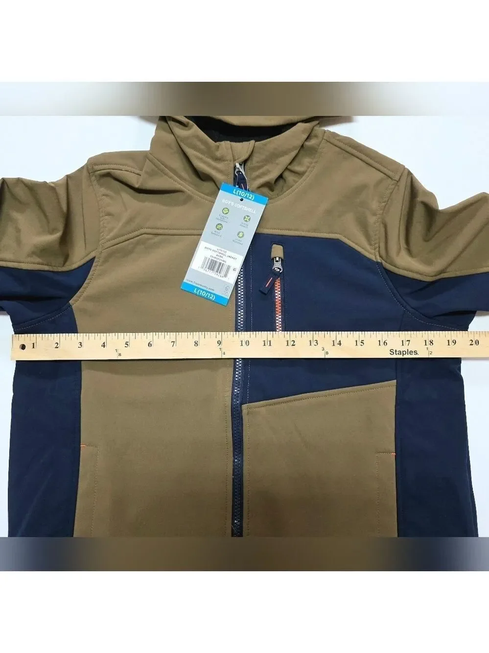 Free Country Boys Softshell Jacket Size Large 10/12 New With Tags